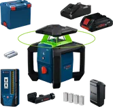 Набор лазерных нивелиров Bosch GRL 18V-3-31G.