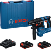 Комплект перфоратора Bosch GBH 18V-18 с аккумуляторами.