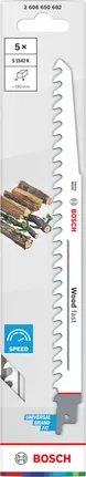 Пильный диск Bosch S1542K Wood fast HCS для быстрой распиловки древесины.