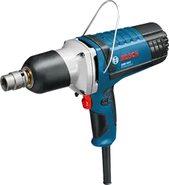 Ударный гайковерт Bosch GDS 18 E с держателем бит размером 1/2 дюйма.