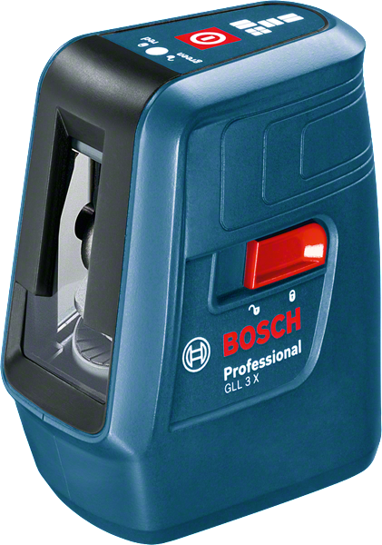 أداة تسوية الليزر Bosch GLL 3 X، مدى 15 مترًا.