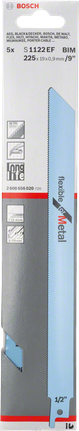 شفرة المنشار الترددي Bosch S 1122 EF مقاس 9 بوصات.