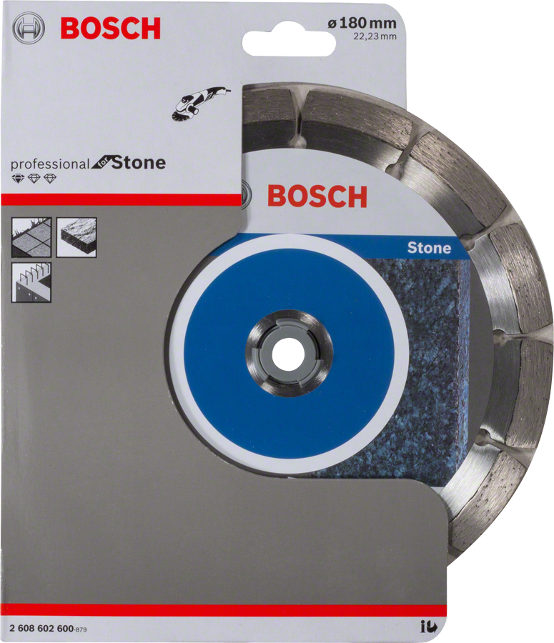 قرص قطع الماس من Bosch للحجر 180 ملم.