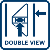 مستوى روح Bosch 25 سم مع قوارير القياس.