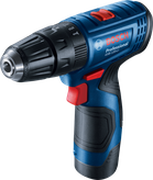 مثقاب لاسلكي Bosch GSB 120-LI، مقبض مريح.