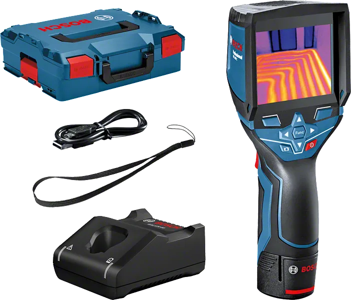 كاميرا حرارية Bosch GTC 400 C مع الملحقات.