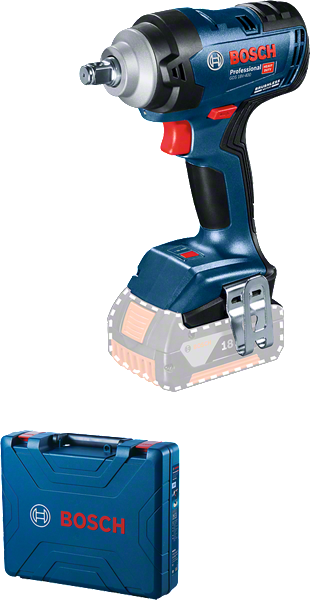 مفتاح ربط لاسلكي Bosch GDS 18V-400 مع حقيبة.