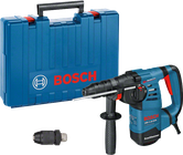 مثقاب مطرقة دوارة من Bosch GBH 3-28 DFR مع حقيبة حمل.