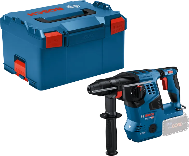 مطرقة دوارة Bosch GBH 18V-28 C مع علبة L-Boxx.