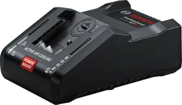 شاحن البطارية Bosch GAL 18V-160 C مع تعزيز الطاقة.