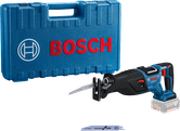 منشار ترددي لاسلكي Bosch GSA 185-LI مع حقيبة.