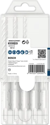مجموعة رؤوس المثقاب Bosch PRO SDS plus-5X مقاس 5/6/6/8/10 مم.