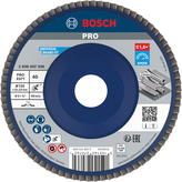 قرص الصنفرة Bosch PRO X571 مقاس 125 مم G40 لطحن المعادن.