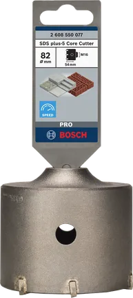 قاطع قلب Bosch PRO SDS plus-5 مقاس 82 مم.