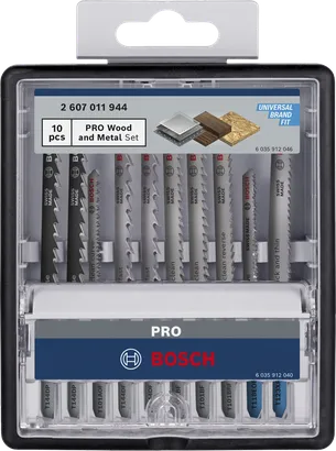 مجموعة Bosch برو للخشب والمعادن 100 مم 10 قطع.