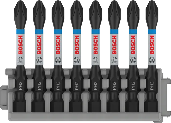 مجموعة رؤوس المثقاب Bosch PRO Phillips PH2 مقاس 55 مم، 8 قطع.