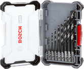 مجموعة رؤوس مثقاب Bosch برو المعدنية HSS-G ذات التأثير اللولبي، 8 قطع.