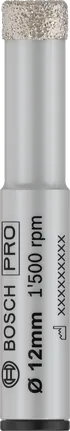 مثقاب Bosch برو سيراميك جاف 12 مم لحفر البلاط.