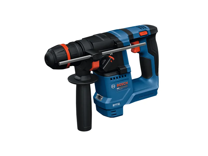 مطرقة دوارة لاسلكية من Bosch GBH 18V-18 X مع ظرف واحد.