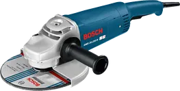 Bosch GWS 26-230 H angle grinder with 230mm disc.