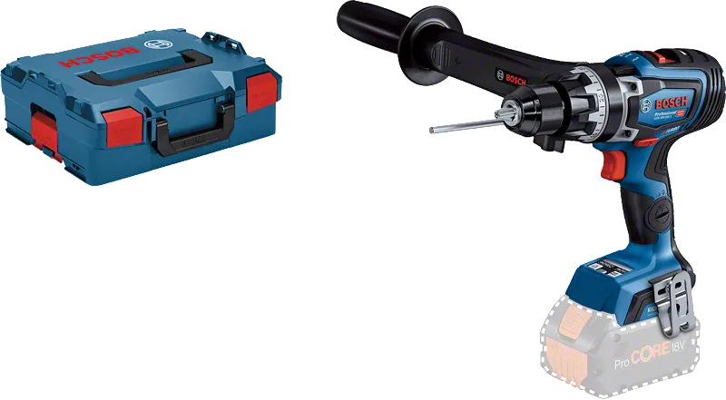 Bosch GSB 18V-150 C cordless combi drill with case.