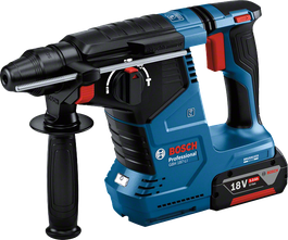 Bosch GBH 187-LI cordless rotary hammer, 18V 5.0Ah.