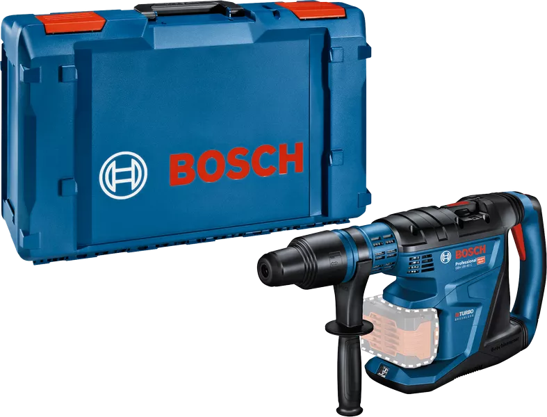 Bosch 18V Batterie Marteau perforateur Sds-Plus Gbh 18V-34 Cf 2x 5,5 Ah +  Gcy 42