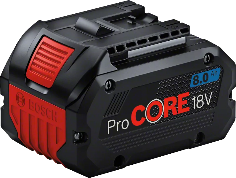 Bosch PRO : Nouvelle série de batteries ProCORE18V