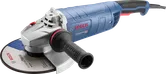 Bosch GWS 26-230 angle grinder with side handle.