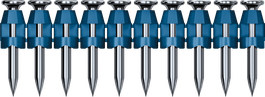 Bosch NB-25 nails, 25 mm length with 2.7 mm shank.