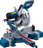 Bosch GCM 254 D sliding mitre saw for precise angle cuts.