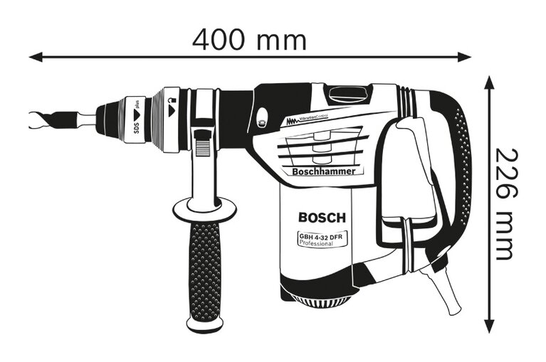 GBH 4-32 DFR Rotary Hammer with SDS plus