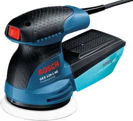 Bosch GEX 125-1 AE random orbit sander with microfilter.