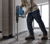 Bosch GBH6-42VB rotary hammer SDS max drilling concrete.