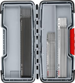 Bosch PRO Wood and Metal Rough Cut Set, 30 jigsaw blades.