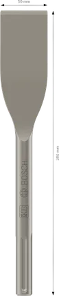 Bosch PRO SDS max-5C Tile Chisel, 50 mm cutting edge.