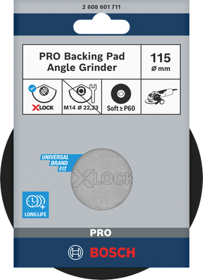 Bosch PRO Backing Pad 115 mm X-Lock.