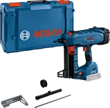 Bosch cordless nailer GNB 18V-40 with case and accessories.