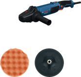 Bosch GPO 11-180 polisher with pad and backing plate.