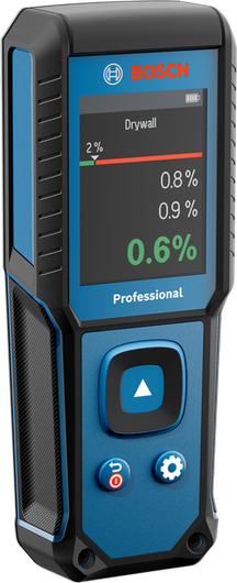 Bosch GMM 1-15 material moisture meter for drywall.