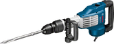 Bosch GSH 11 VC demolition hammer with chisel attachment.