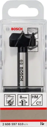 „Bosch “ TC tipo vyrių pjovimo antgalis, 30 mm skersmens.