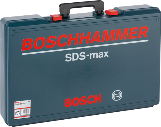„Bosch SDS-max BOSCHHAMMER“ plastikinis dėklas su rankena.