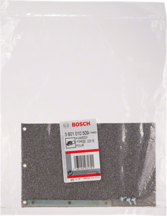 „Bosch“ smulkaus šlifavimo plokštės priedas.