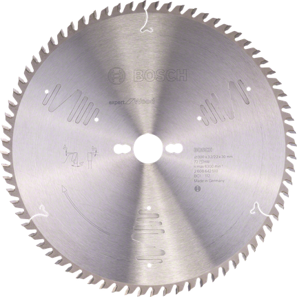 „Bosch Expert for Wood“ diskinis pjūklo diskas, 300 mm.