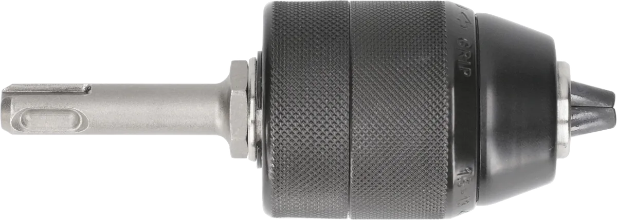 „Bosch SDS plus“ greito užveržimo griebtuvas 1,5–13 mm grąžtams.