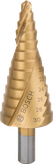 „Bosch HSS-TiN“ pakopinis grąžtas 6–30 mm skylėms.