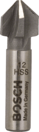 HSS grąžtai su gilintuvu minkštoms medžiagoms su cilindriniu kotu