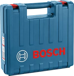 „Bosch“ plastikinis nešiojimo dėklas.