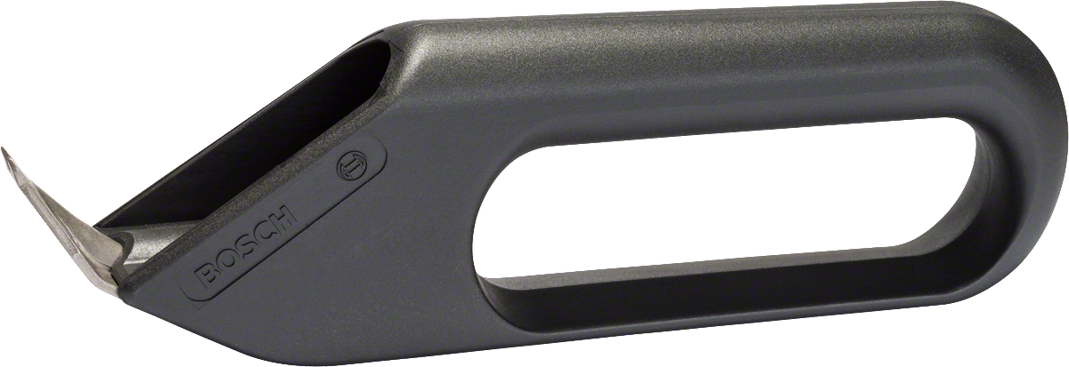 „Bosch“ kablių ištraukiklio ergonomiška rankena.